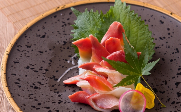 北寄贝刺身（一人份￥19）