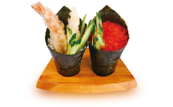 天妇罗虾手卷 / 蟹籽手卷